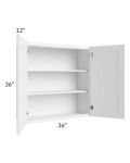 Providence White 36x36 Wall Cabinet