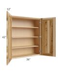 Prairie Shaker 36x42 Wall Cabinet - Out of stock through mid April