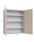 Milan Natural 36x42 Wall Cabinet