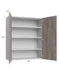 Milan Hazel 36x42 Wall Cabinet