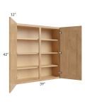 Tuscan Timber 39x42 Wall Cabinet