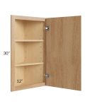 Vienna Timber 12x30 Wall End Cabinet