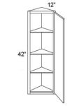 12x42 Wall End Cabinet