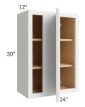 Belfast White 24x30 Blind Corner Wall Cabinet