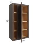 Tuscan Kona Brown 24x42 Blind Corner Wall Cabinet