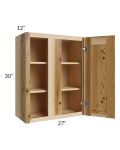 Prairie Shaker 27x30 Wall Blind Cabinet 