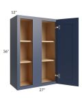 Bayville Blue 27x36 Wall Blind Cabinet