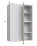 Milan Natural 27x42 Blind Corner Wall Cabinet