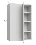 Milan Beige Matte 27x42 Blind Corner Wall Cabinet