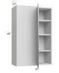 Milan Grey Gloss 27x42 Blind Corner Wall Cabinet