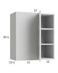 Harbor White 27x30-1/4 Blind Corner Wall Cabinet