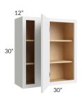 Stratus White 30x30 Blind Corner Wall Cabinet