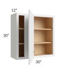 Midtown White Shaker 30x30 Blind Corner Wall Cabinet
