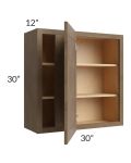 Midtown Mocha Shaker 30x30 Blind Corner Wall Cabinet