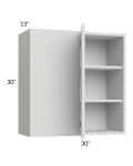 Milan Cream 30x30 Blind Corner Wall Cabinet