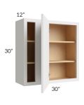 Vienna Cloud 30x30 Blind Corner Wall Cabinet