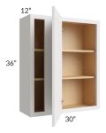 Tuscan Cloud 30x36 Blind Corner Wall Cabinet