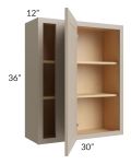 Tuscan Oyster 30x36 Blind Corner Wall Cabinet