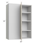 Milan Natural 30x42 Blind Corner Wall Cabinet