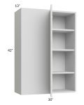 Milan Cream 30x42 Blind Corner Wall Cabinet