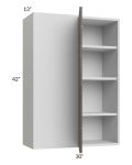 Milan Cafe 30x42 Blind Corner Wall Cabinet