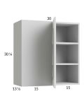 Harbor White 30x30-1/4 Blind Corner Wall Cabinet