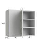 Harbor White 33x30-1/4 Blind Corner Wall Cabinet