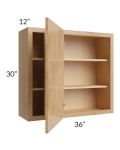Tuscan Timber 36x30 Blind Corner Wall Cabinet
