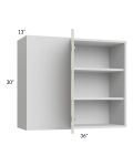 Milan Beige Matte 36x30 Blind Corner Wall Cabinet