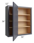 Vienna Indigo 36x36 Blind Corner Wall Cabinet