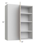 Milan Natural 36x42 Blind Corner Wall Cabinet