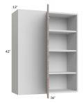 Milan Hazel 36x42 Blind Corner Wall Cabinet