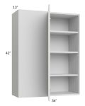 Milan Cream 36x42 Blind Corner Wall Cabinet