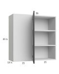 Euro Cafe 36x35-1/4 Blind Corner Wall Cabinet