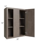 Providence Natural Grey 30x36 Blind Wall Cabinet