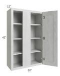 Heather Grey Shaker 30" Blind Wall Cabinet