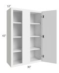 Portland White 30x42 Blind Wall Cabinet 