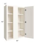 Signature Vanilla Glaze 30x42 Blind Wall Cabinet