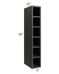 Vienna Black 6x36 Wine Cube Cabinet