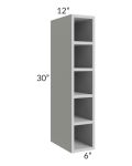 Tuscan Painted Grey 6x30 Wine Cube Cabinet
