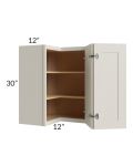 Asheville Cloud Shaker 24x30 Easy Reach Wall Cabinet