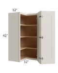 Asheville Cloud Shaker 24x42 Easy Reach Wall Cabinet