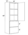 Vienna 18x48x15 Wall Cabinet with Drawers