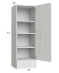 Milan Cream 18x54x15 Wall Cabinet with Drawers