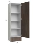 Milan Cafe 18x60x15 Wall Cabinet with Drawers