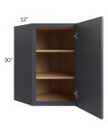 Vienna Indigo 24x30 Diagonal Corner Wall Cabinet