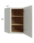Palisades White 24x30 Wall Diagonal Corner Cabinet 