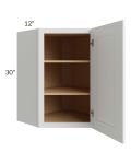 Charlotte White 24x30 Wall Diagonal Corner Cabinet