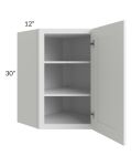 Providence White 24x30 Wall Diagonal Corner Cabinet