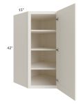 Signature Vanilla 27x42x15 Wall Diagonal Corner Cabinet